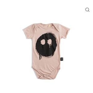 nununu Blush Pink Graphic Bodysuit